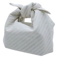 現代百貨 ランチバッグ 保冷 Bowknot あづま袋 ホワイト 362807 1個（直送品）