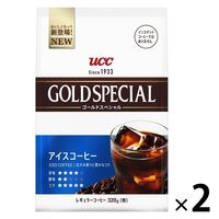 【コーヒー粉】UCC上島珈琲 ゴールドスペシャル アイスコーヒー 1セット（320g×2袋）