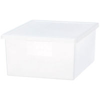 岩崎工業 PP収納ボックス M クリア ST6031RN（わけあり品）