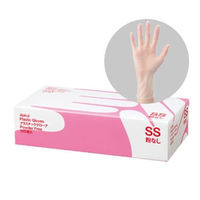 アスクル プラスチックグローブ PF クリア SS AK2121SS 1箱（100枚入）  オリジナル（わけあり品）