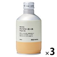 無印良品 国産生姜使用 ジンジャーエール 280ml 1セット（3本） 良品計画