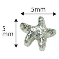 SHAREYDVA スターフィッシュ Ｍ ８Ｐ シルバー 54943 1個（直送品）