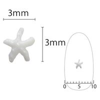 SHAREYDVA スターフィッシュ Ｓ ８Ｐ ホワイト 94466 1個（直送品）