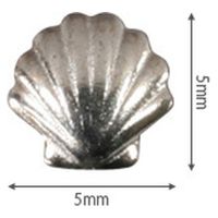 SHAREYDVA メタルシェル ５ｍｍ ３０Ｐ シルバー 96293 1個（直送品）