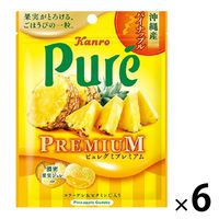 ピュレグミプレミアム沖縄産パイナップル 54g 6袋 カンロ