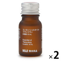 無印良品 エッセンシャルオイル イランイラン 10mL 1セット（2個） 良品計画