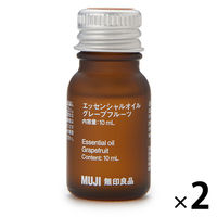 無印良品 エッセンシャルオイル グレープフルーツ 10mL 1セット（2個） 良品計画