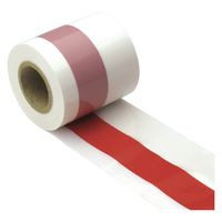 【イベント用品・販促用品】ササガワ 紅白テープ 50m巻 40-3081 1巻