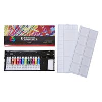 ニッカー絵具 PNW16 ファン・ポスターカラー デザインセットW