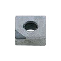 三菱マテリアル ネガ G級 90°正方形インサート 仕上げ切削用 NP-SNGA120408GA2:BC8130 1個（直送品）