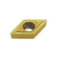 三菱マテリアル ポジ7°M級 55°ひし形インサート 中切削用 DCMT11T312-MS:MT9005 1セット(10個)（直送品）