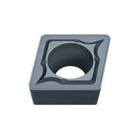三菱マテリアル ポジ7°M級 80°ひし形インサート 中切削用 CCMT09T308-MS:MP9015 1セット(10個)（直送品）