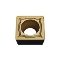 三菱マテリアル ポジ7°M級 90°正方形インサート 中切削用 SCMT120404-MS:MP9005 1セット(10個)（直送品）