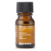 無印良品 消臭エッセンシャルオイル レモン＆ローズマリーブレンド 10mL 良品計画