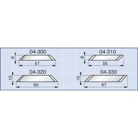 KOPAL 内外径同時面取用内径ブレード90°刃先角20°HSS KP04ー320ー20 1個（直送品）