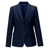 カーシーカシマ CONFIDENCE SUITS ジャケット ネイビーチェック 9号 EAJ850 1着（取寄品）