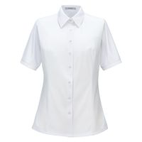 カーシーカシマ TRICOT CORD KNIT 半袖シャツブラウス ホワイト 17号 ESB873 1着