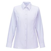 カーシーカシマ TRICOT STRIPE KNIT 長袖シャツブラウス パープルストライプ 15号 EWB875 1着