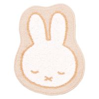 センコー ミッフィー アクセントマット 約50×38cm ベージュ DBB220416