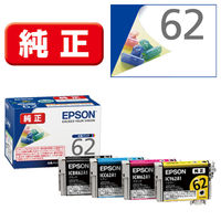 エプソン（EPSON） 純正インクカートリッジ IC4CL62A1 1パック（4色入）