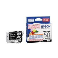エプソン（EPSON） 純正インクカートリッジ ICBK50A1 ブラック 1個