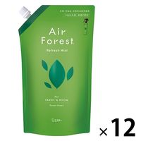 Air Forest Refresh Mist 布用 消臭芳香剤 フォレストグリーンの香り 詰め替え540mL 1箱（12個入）