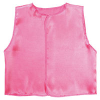 アーテック ソフトサテンベスト C 桃 14995 1セット(3枚)