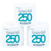 コンパクトロール250m　1R個包装シングル 250597 1箱（32個） 丸富製紙（直送品）