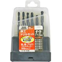 県央貿易 鉄工ドリルセット 26202 1セット（直送品）