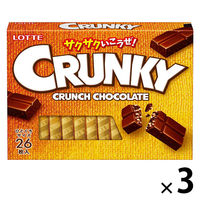 チョコレート菓子 クランキー　エクセレント　26枚入 1セット（1個×3）