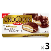 チョコレート菓子 チョコパイ　6個入 1セット（1個×3）