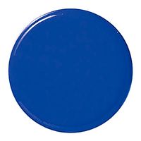 日本緑十字社 強磁力カラーマグネット(ボタン型) 青 WMGー461BL 18Φ×9mm 3個組 両面磁力 315015 1組(3個)（直送品）