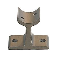 シロクマ アルミ異形ブラケット直受38径用アンバー BR-8 1セット（4パック）（直送品）