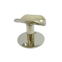 シロクマ 直軸ブラケット受32径鏡面 BR-49 1セット（2パック）（直送品）