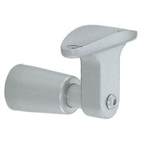 シロクマ ABRー801 スライドブラケット受35径シルバー 1セット(2パック)（直送品）