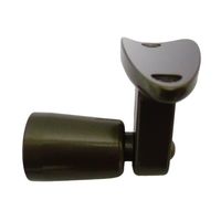 シロクマ ABRー801 スライドブラケット受35径アンバー 1セット(2パック)（直送品）