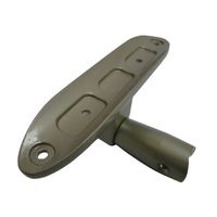 シロクマ ビームブラケット受・＜・35径シルバー ABR-806 1セット（2パック）（直送品）