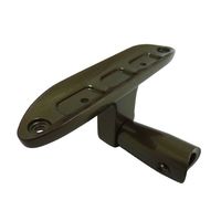 シロクマ ABRー806 ビームブラケット受メン35径アンバー 1セット(2パック)（直送品）