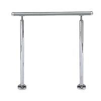 シロクマ アプローチ手摺 （B）シルバー/鏡面 AP-150B 1パック（直送品）