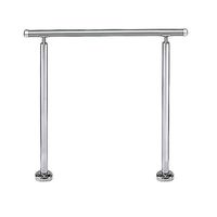 シロクマ アプローチ手摺 （B）シルバー/鏡面 AP-160B 1パック（直送品）