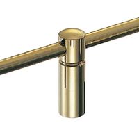 シロクマ BRー1 甲丸回転ブラケット(通)45ミリ 金 1セット(3パック)（直送品）