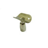 シロクマ BRー93 直軸スライドブラケット38径鏡面 1セット(2パック)（直送品）