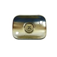 シロクマ BRー93 直軸スライドブラケット32径鏡面 1セット(2パック)（直送品）