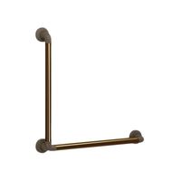 シロクマ ドコデモ手摺 L形600×600ブロンズ BR-171 1パック（直送品）