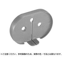 シロクマ BRー213 小判形カバーリング32ミリ ×50ミリ アンバー BR-213 1セット(8パック)（直送品）