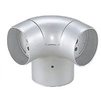 シロクマ ダエンユニバーサルブラケットコーナーシルバー BR-215 1セット（2パック）（直送品）