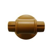 シロクマ BRー272 ドコデモブラケットセンター32径ブラウン 1セット(2パック)（直送品）