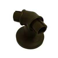 シロクマ BRー273 ドコデモブラケット135°ブロンズ 1セット(2パック)（直送品）