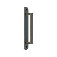 シロクマ DZー23 スリム小判座付取手大アンバー 1セット(2パック)（直送品）