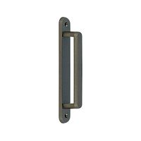 シロクマ DZー23 スリム小判座付取手小小アンバー 1セット(3パック)（直送品）